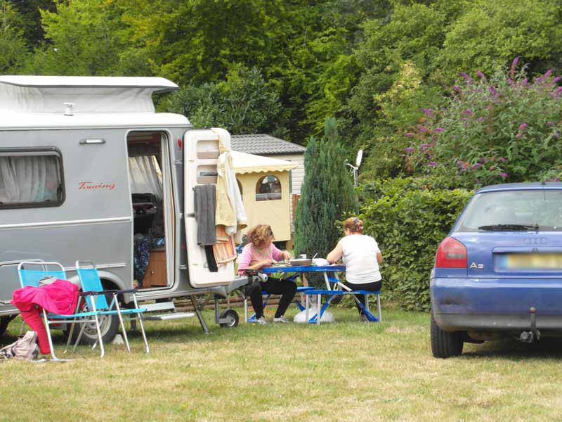 Aire De Camping Car A Veules Les Roses