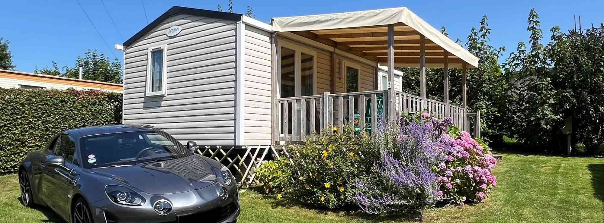 mobil home saint aubin sur mer